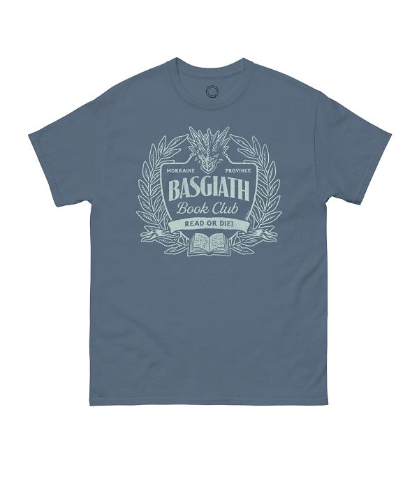 Rebecca Yarros's Fourth Wing: Basgiath Book Club Unisex T-Shirt Small #1 cover