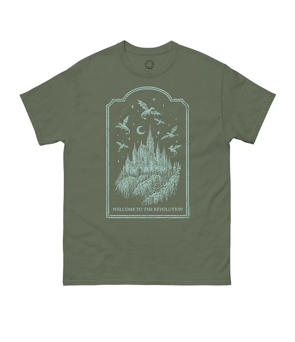 Rebecca Yarros's Fourth Wing: Welcome To The Revolution Unisex T-Shirt Small #1 cover