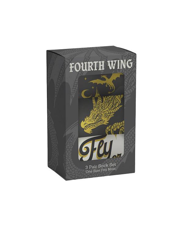 Rebecca Yarros's Fourth Wing: Fly Or Die Socks Gift Box #1 cover