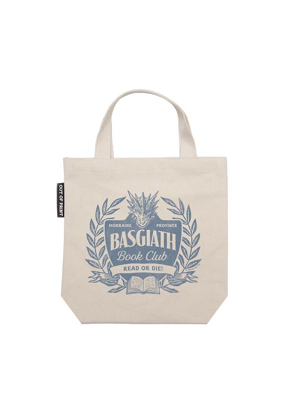 Rebecca Yarros's Fourth Wing: Basgiath Book Club Mini Tote Bag #1 cover