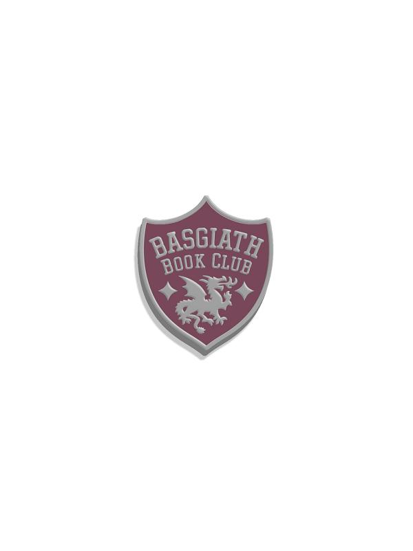 Rebecca Yarros's Fourth Wing: Basgiath Book Club Enamel Pin #1 cover