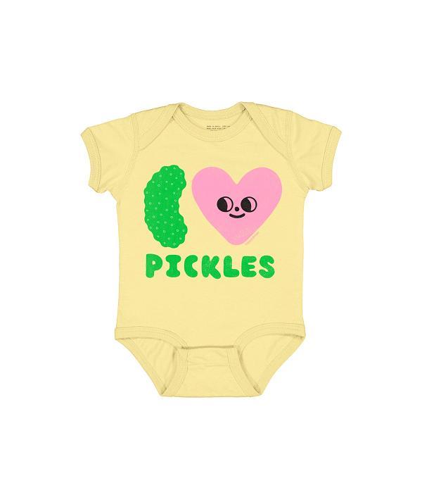 Suzy Ultman: I Heart Pickles Baby Bodysuit - 6 Mo #1 cover