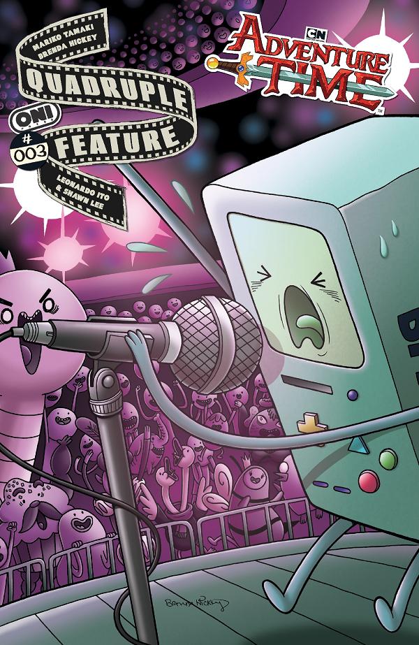 Adventure Time Quadruple Feature Cvr A Brenda Hickey #3 cover