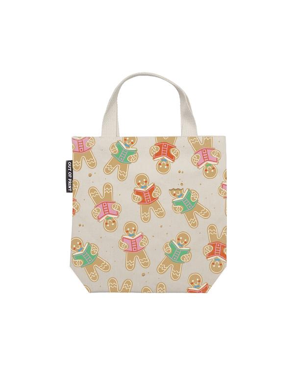 Gingerbread Book Club Mini Tote Bag #1 cover