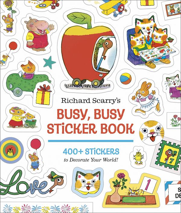 Richard Scarry's Busy, Busy Sticker Book