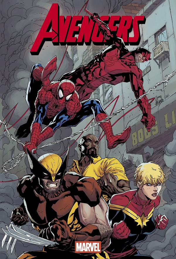 Avengers #1 variant cover by Ryan Stegman
