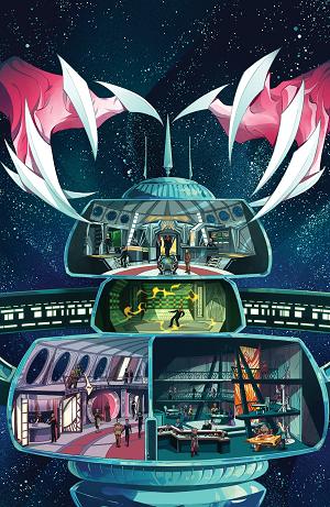 Star Trek: Holo-Ween Ii Cover A (Rosenlund) #4 Variant RI (10) (Rosenlund Full Art) [1:10] cover