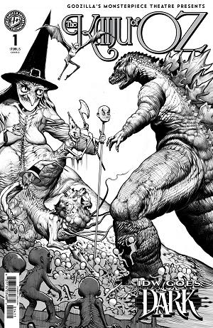 Godzilla’s Monsterpiece Theatre Presents: The Kaiju Of Oz Cover A (Scioli) #1 cover