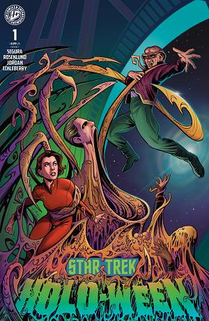 Star Trek: Holo-Ween Ii Cover A (Rosenlund) #1 Variant C (Price IDW Goes Dark Variant) cover