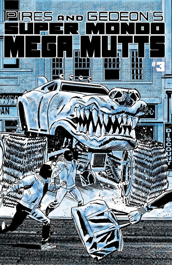 Super Mondo Mega Mutts Cvr A Juan Gedeon #3 variant cover by Alex Diotto