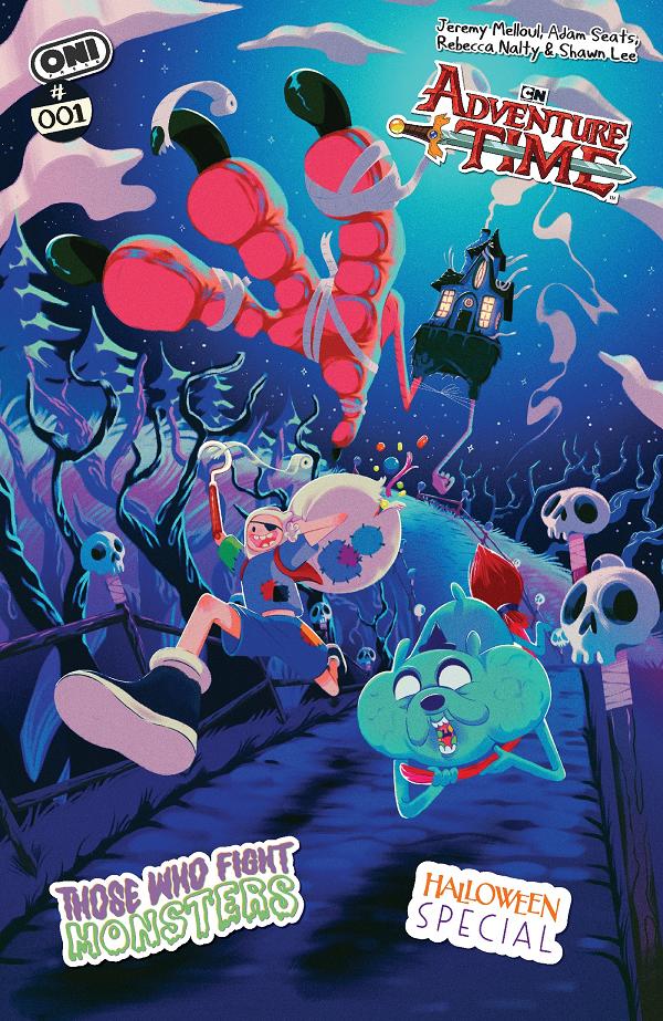 Adventure Time Halloween Special Cvr A Sean Dove #1 variant cover by Violet Tobacco