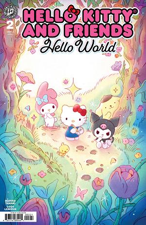 Hello Kitty And Friends: Hello World! Cover A (Ganucheau) #2 Variant B (Shahid) cover