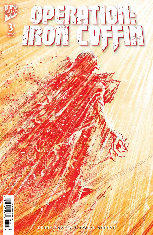 Operation: Iron Coffin Cover A (Cannon) #3 variant cover by Juan Ferreyra