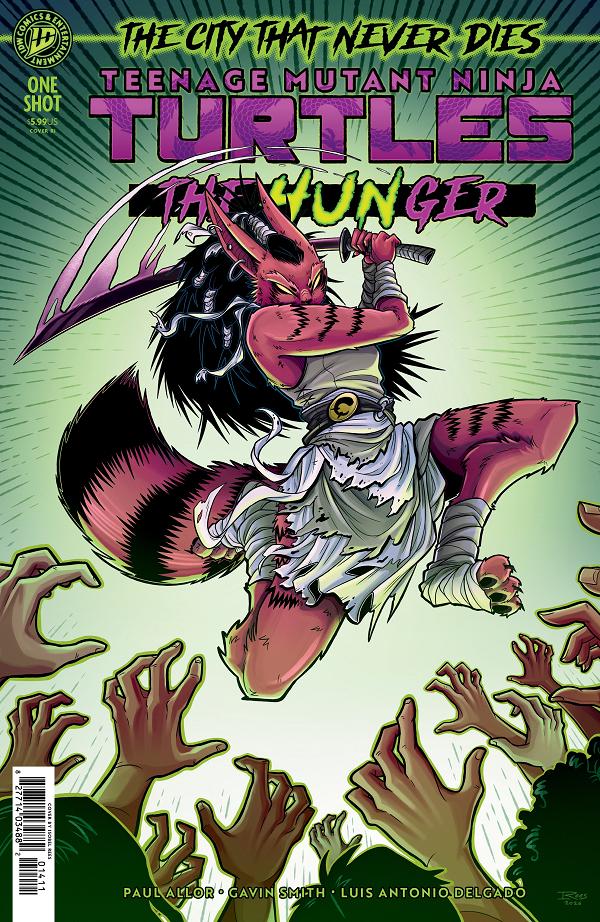 Teenage Mutant Ninja Turtles: The Hunger #1 variant cover by Isobel Rees