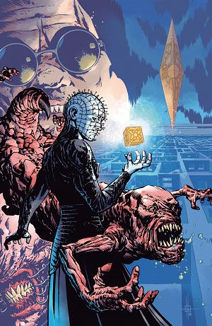 Hellraiser: Resurrections - The Return Of The Priest A Main (Dressed, Howard) #1 F Unlimited Variant (Full Art, Howard) cover