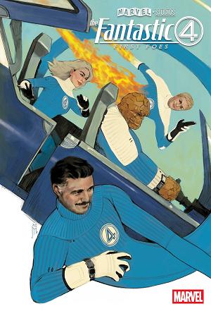 Fantastic Four: First Foes - Dragon Man #1 MIGUEL MERCADO VARIANT cover