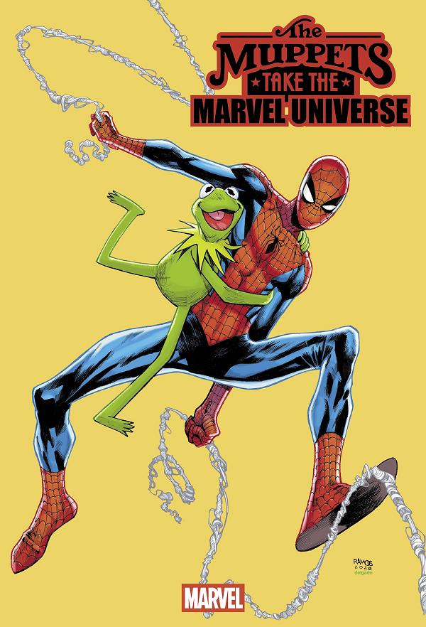Muppets Take The Marvel Universe #1 HUMBERTO RAMOS FOIL VARIANT cover
