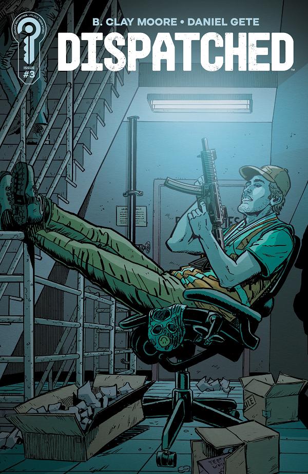 Dispatched Cover A Daniel Gete #3 Cover B David Lapham cover