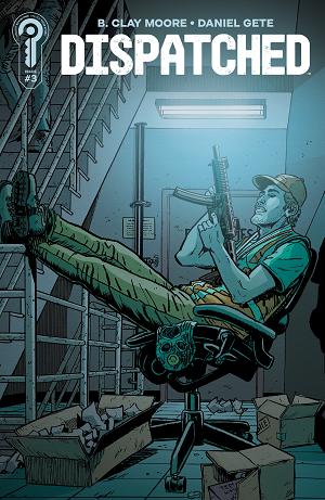 Dispatched Cover A Daniel Gete #3 Cover B David Lapham cover