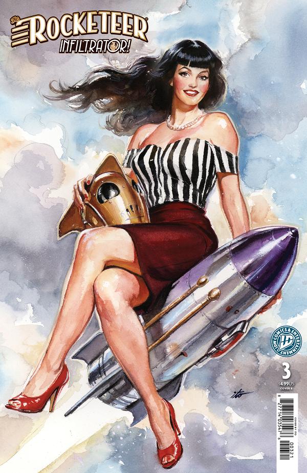 The Rocketeer: Infiltrator! Cover A (Kotz) #3 Variant B (Ito) cover