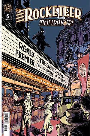 The Rocketeer: Infiltrator! Cover A (Kotz) #3 Variant RI (10) (Alpi) [1:10] cover