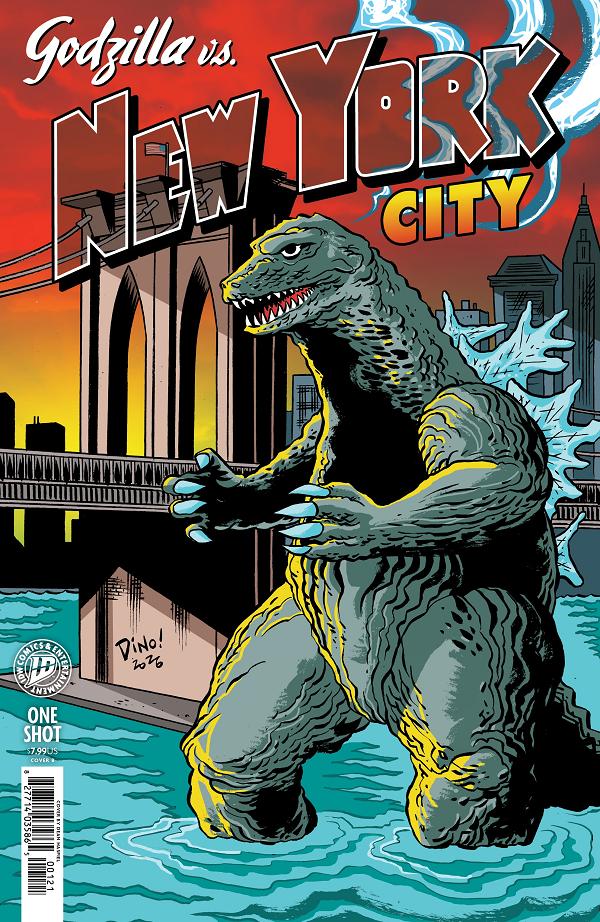 Godzilla Vs. America: New York City Cover A (Fox) #1 cover