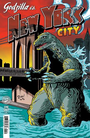 Godzilla Vs. America: New York City Cover A (Fox) #1 cover