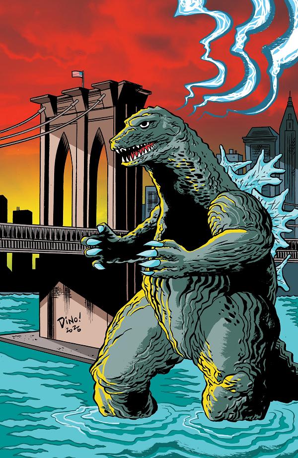 Godzilla Vs. America: New York City Cover A (Fox) #1 null cover