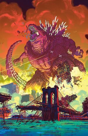Godzilla Vs. America: New York City Cover A (Fox) #1 cover