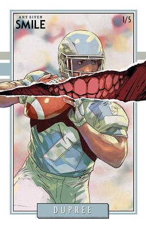 Smile: Any Given Smile Cover A (Witter) #1 Variant C (Collar Trading Card Variant) cover