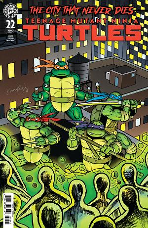 Teenage Mutant Ninja Turtles Cover A (Pe) #22 Variant D (Rugg) cover
