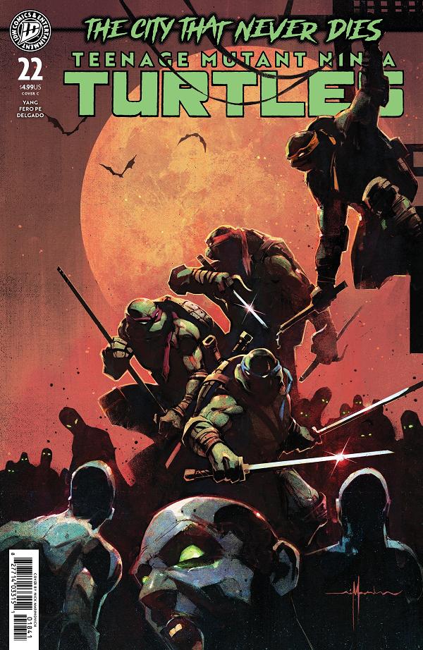 Teenage Mutant Ninja Turtles Cover A (Pe) #22 variant cover by Nick Marinkovich