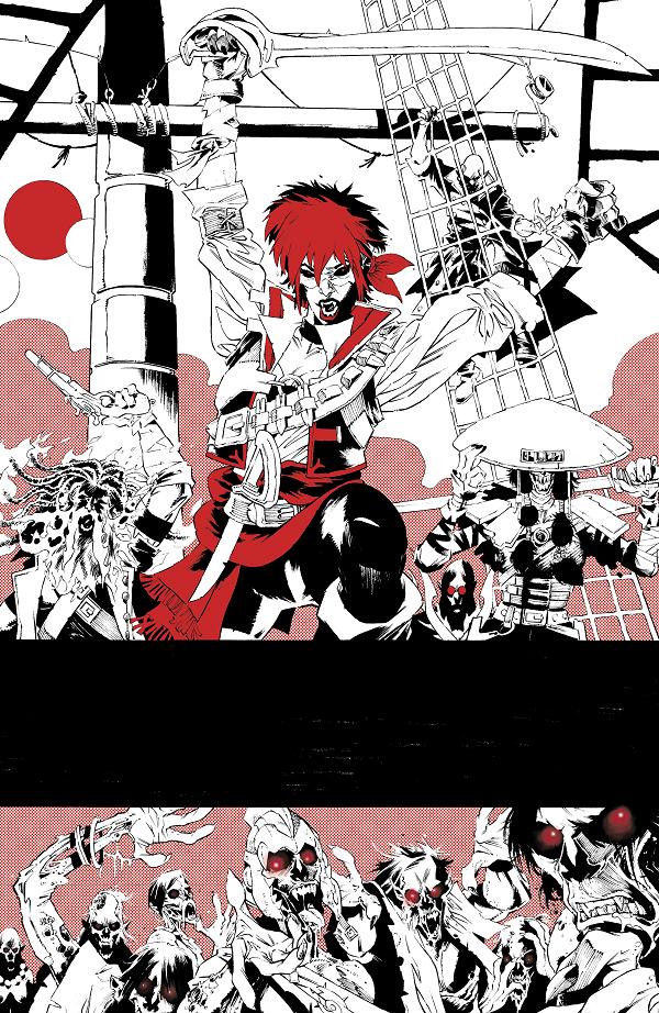 Vampyrates! A Main (Dressed, Pizzari) #3 variant cover by Luca Pizzari
