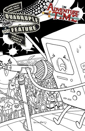 Adventure Time Quadruple Feature Cvr A Brenda Hickey #3 cover