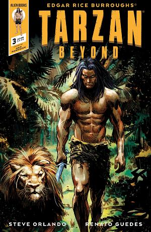 Tarzan Beyond Cover A (Alessio) #3 Variant C (Panosian) cover