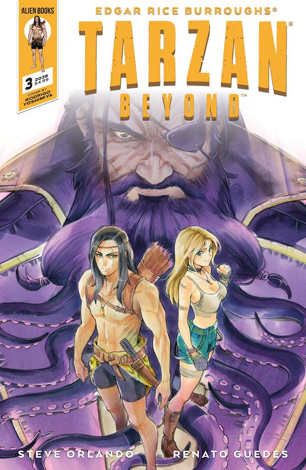 Tarzan Beyond Cover A (Alessio) #3 Variant B (Yoshimiya Manga Variant) cover