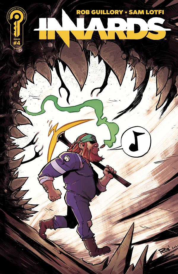 Innards Cover A Sam Lotfi #4 Cover B Rob Guillory cover