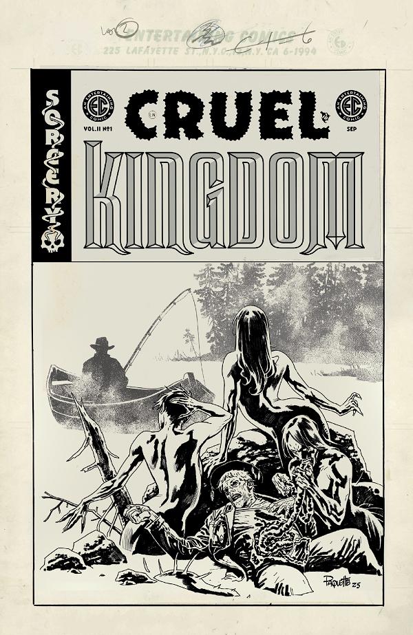 Ec Cruel Kingdom 2 Cvr A Mark Buckingham #1 CVR E INC 1:20 YANICK PAQUETTE B&W ARTIST EDITION VAR [1:20] cover