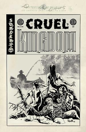 Ec Cruel Kingdom 2 Cvr A Mark Buckingham #1 CVR E INC 1:20 YANICK PAQUETTE B&W ARTIST EDITION VAR [1:20] cover
