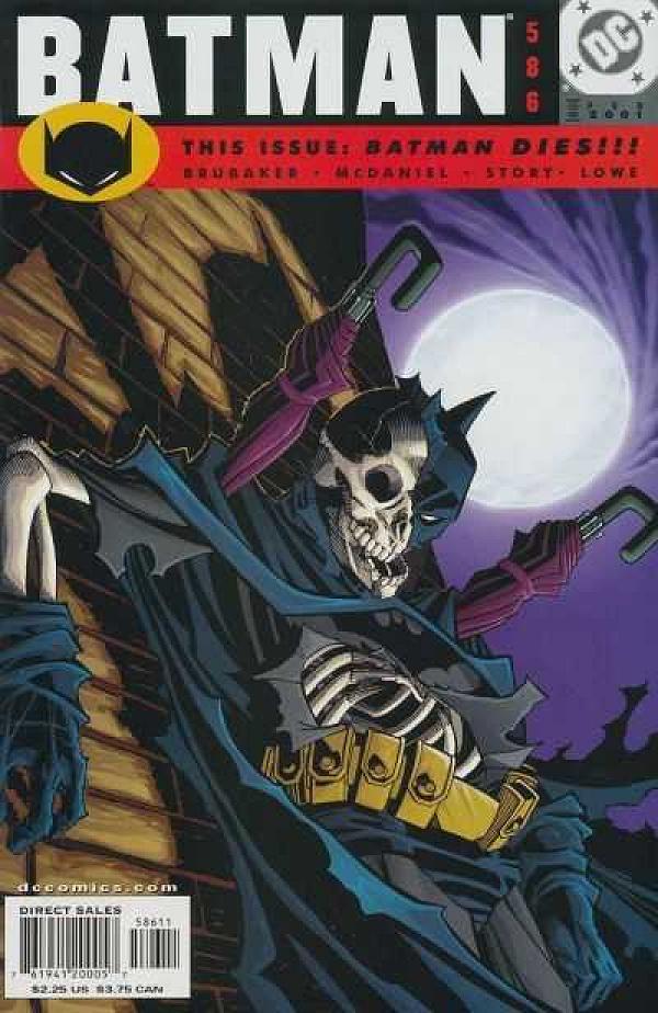 Batman #586 null cover