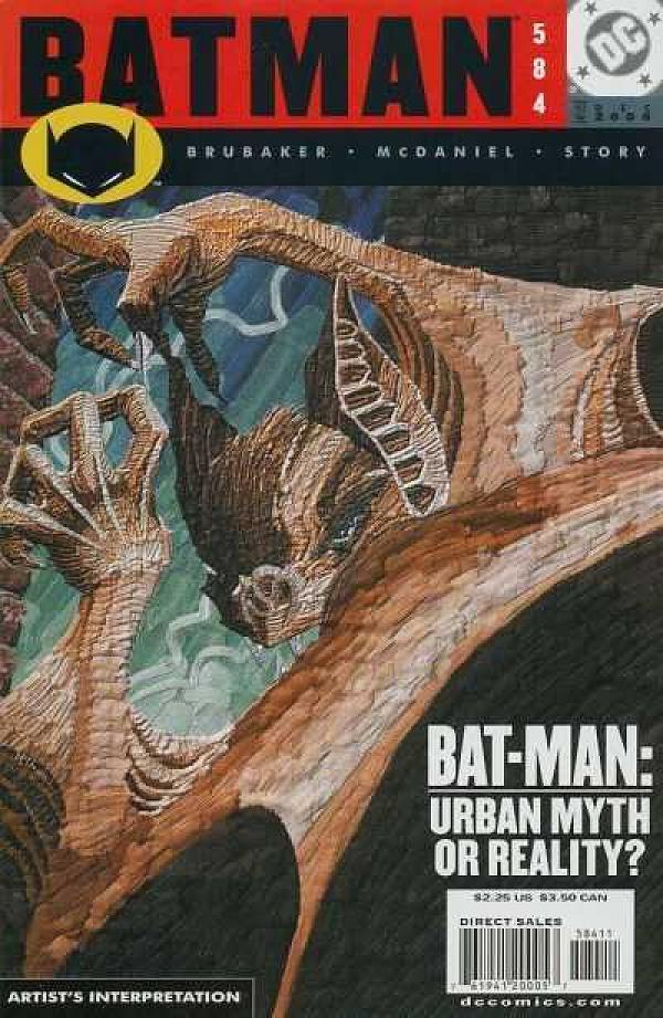 Batman #584 null cover