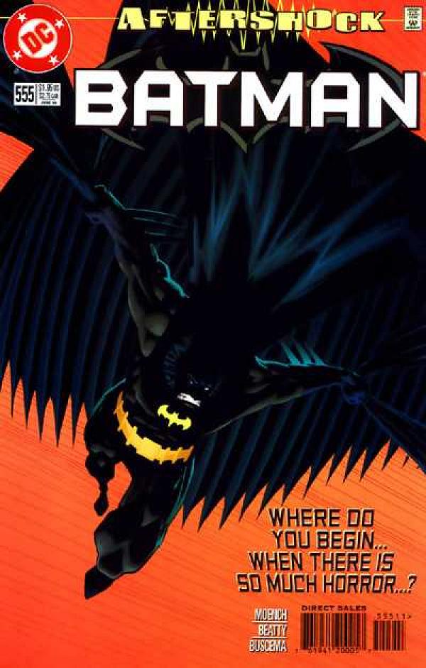 Batman #555 null cover