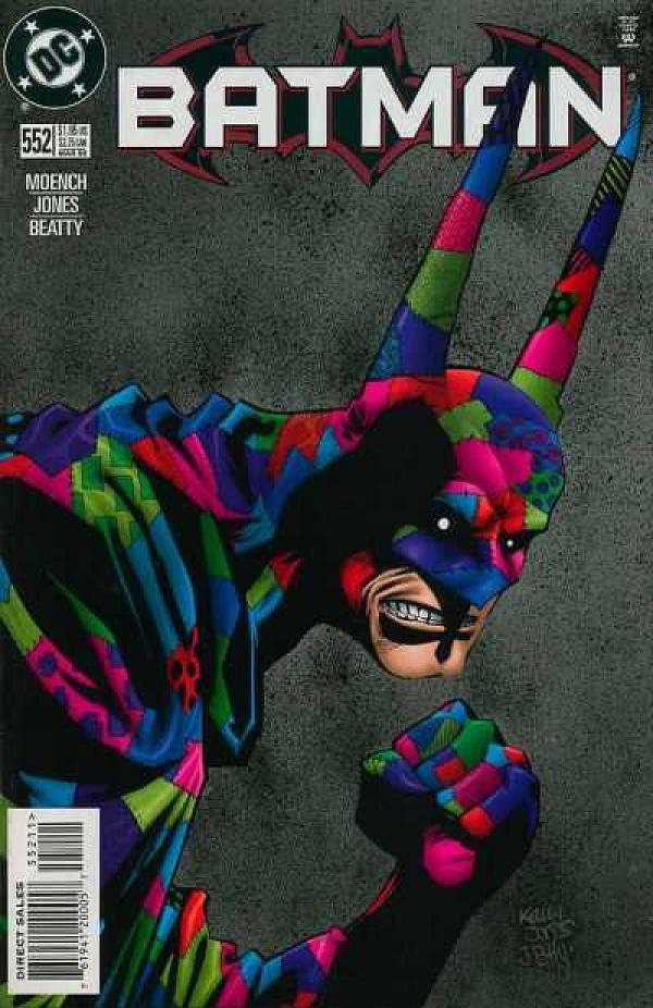 Batman #552 null cover