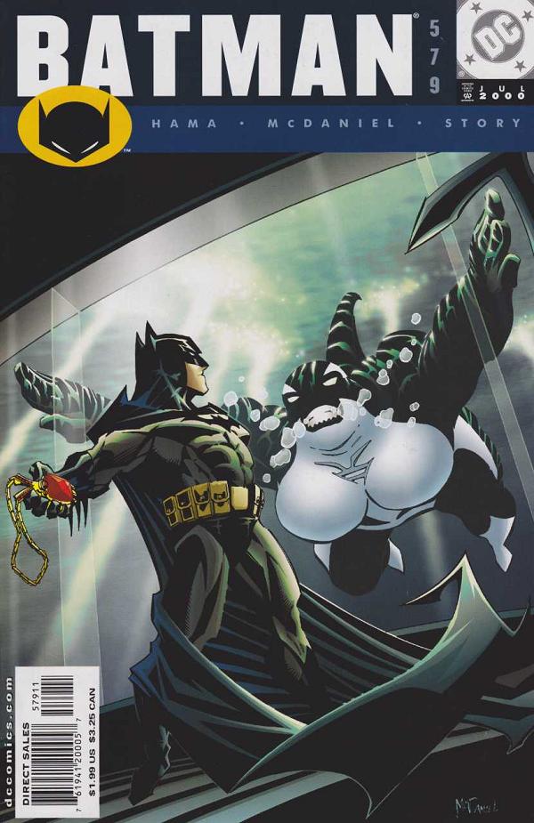 Batman #579 null cover