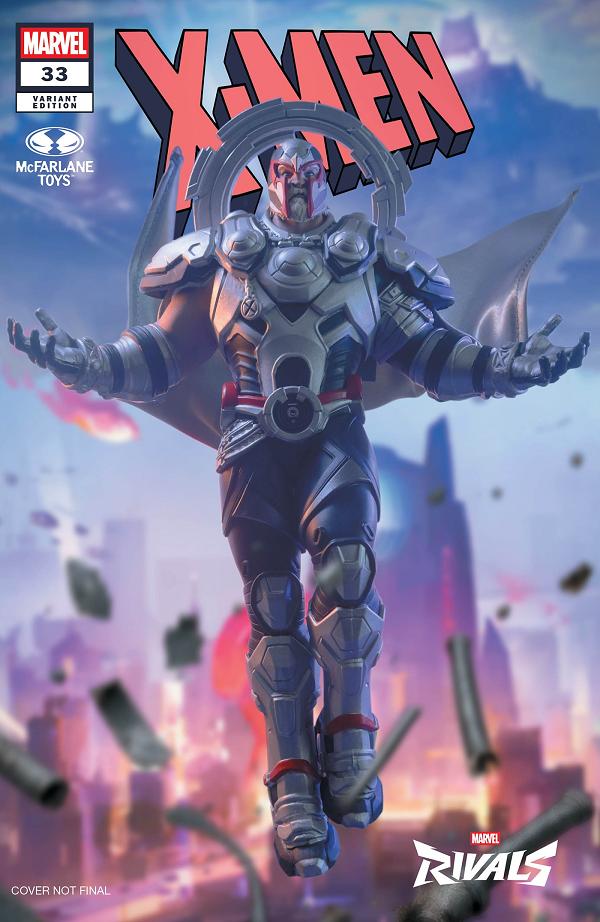 X-Men #33 MCFARLANE TOYS MARVEL RIVALS VARIANT cover