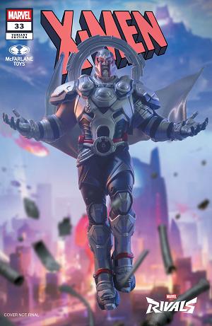 X-Men #33 MCFARLANE TOYS MARVEL RIVALS VARIANT cover
