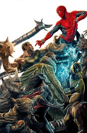 Amazing Spider-Man #36 LEE BERMEJO AMAZING VISIONS VIRGIN VARIANT [1:100] cover