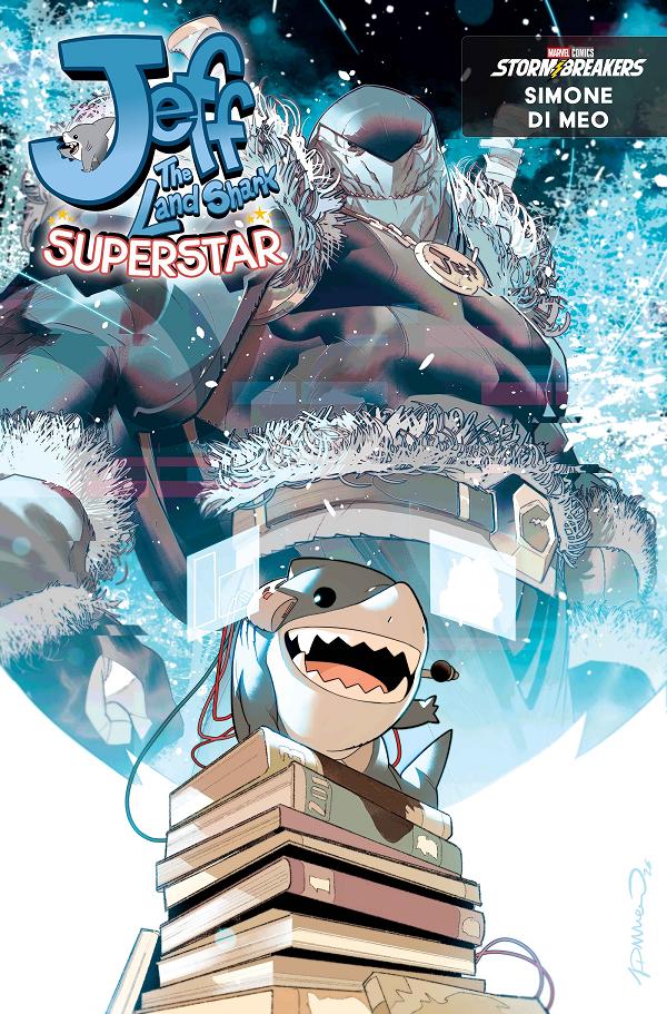 Jeff The Land Shark: Superstar #2 variant cover by Simone Di Meo