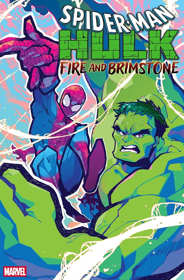 Spider-Man/Hulk: Fire And Brimstone #1 ROSE BESCH VARIANT cover