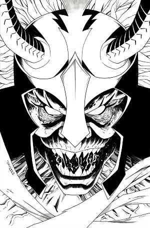 Mumm Ra The Ever Living #4 CVR L CVR L INC 1:7 DECLAN SHALVEY LINE ART VIRGIN cover